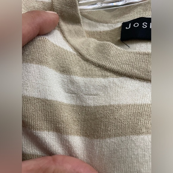 Josephine Chaus Petite short sleeve knit top with one shoulder buttons size P - Picture 12 of 15